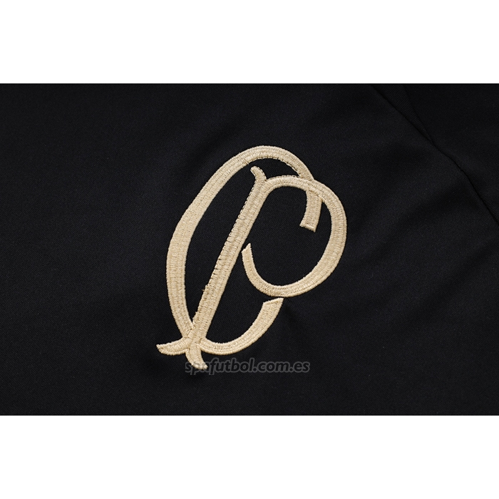 Chandal del Corinthians Manga Corta 2023-2024 Negro - Pantalon Corto